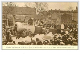 21.DIJON.COMITE DES FETES DE DIJON.FETES DE LA MERE FOLLE DES 23 AU 28 MARS 1935.CHAR DE L'AERO CLUB - Dijon