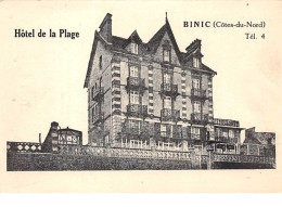 22  .  N° 202108   .BINIC   .    HOTEL DE LA PLAGE - Binic