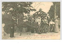 21.SANTENAY.CAVALCADE DE SANTENAY.4 JUIN 1906.CHAR DES """"BEBES"""".PLIES SCOTCHES - Sonstige & Ohne Zuordnung