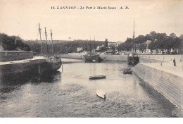 22 . N°103361 .lannion .bateaux .le Port A Marree Basse . - Lannion