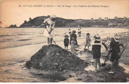 22 - VAL ANDRE - SAN58372 - Sur La Plage - Les Falaises De Château Tanguy - Autres & Non Classés