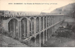 22 - ST BRIEUC - SAN48723 - Le Viaduc De Souzin - Train - Saint-Brieuc