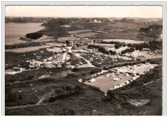 22.PLOUMANAC&acute H.CAMP DE RANOLIEN.VUE VERS TRESTRAOU ET LE SEMAPHORE.CPSM. - Ploumanac'h