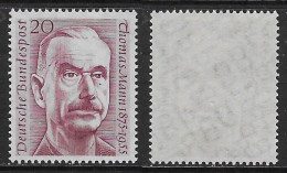 Germany BRD 1956 Thomas Mann Mi N.237 MNH ** - Neufs