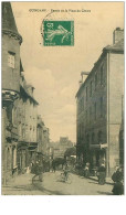 22.GUINGAMP.n°18785.ENTREE DE LA PLACE DU CENTRE - Guingamp