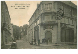 22.GUINCAMP.n°15100.RUE DES CARMELITES,RUE RENAN PLACE ST SAUVEUR.FERS ET FONTES LE JAMTEL FRERES - Guingamp