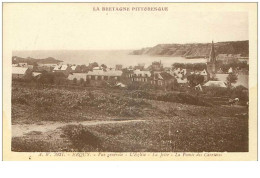 22.ERQUY.n°15089.VUE GENERALE.L'EGLISE.LA JETEE.LA POINTE DES CARRIERES - Erquy