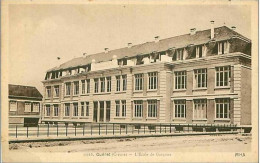 23.GUERET.L'ECOLE DES GARCONS.PLIE - Guéret