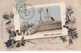 23 .n°109663 . Argenton . Je Vous Envoie Ces Fleurs .chapelle De La Bonne Dame . - Autres & Non Classés