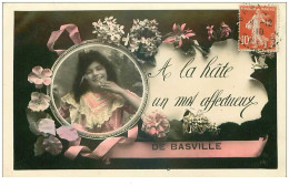 23 . N°43189 . De Basville.a La Hate Un Mot Affectueux - Andere & Zonder Classificatie