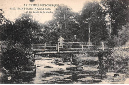 23 - SAINT MARTIN CHATEAU - SAN52512 - Le Vieux Pont Et Les Bords De La Maulde - Autres & Non Classés