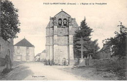 23 - N°72943 - FAUX-LA-MONTAGNE - L'Eglise Et Le Presbytère - Other & Unclassified