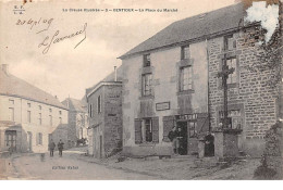 23 - N°111020 - Gentioux - La Place Du Marché - Autres & Non Classés