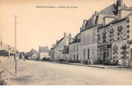 23 - GOUZON - SAN65218 - Route De La Gare - Other & Unclassified