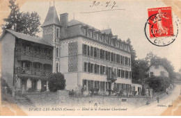 23 - EVAUX LES BAINS - SAN52517 - Hôtel De La Fontaine Chardonnet - Evaux Les Bains