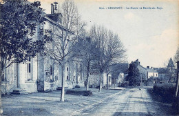 23 - Crozant - SAN21514 - La Mairie Et Entrée Du Pays - Crozant