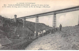 23 - BUSSEAU D AHUN - SAN52513 - Le Viaduc - Chemin De Fer De Limoges à Montluçon - Autres & Non Classés