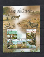 BOTSWANA, 2007,WILD ANIMALS , S/S,  MNH**, - Andere & Zonder Classificatie
