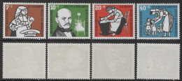 Germany BRD 1956 Helpers Of Humanity Mi N.243-246 Complete Set MNH ** - Unused Stamps