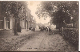 WACHTEBEKE  KERKSTRAAT Stempel 1914  734   Zeldzaam D1 - Wachtebeke