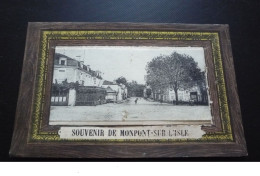 24 - N°206377 - Monpont Sur L Isle.carte A Systeme . - Other & Unclassified