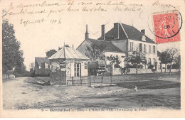 23-SAN59003-GENOUILLAT.L'Hôtel De Ville.Le Champ De Foire - Other & Unclassified