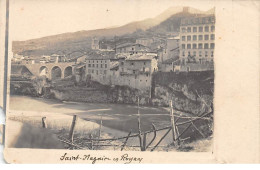 26 - N°75301 - SAINT-NAZAIRE EN ROYANS - Carte Photo, Carte Déchirée Côté Gauche, Vendue En L'état - Andere & Zonder Classificatie