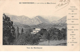 26 - Le Martouret - SAN20287 - Vue Générale - A 1500 Mètres De Die - Other & Unclassified