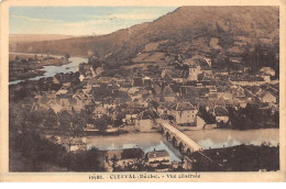 25 . N°105899 . Clerval .vue Generale Aerienne . - Other & Unclassified