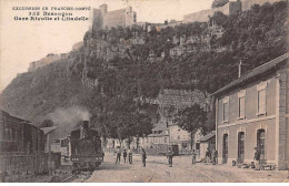 25 - BESANCON - SAN46037 - Gare Rivotte Et Citadelle - Train - Besancon