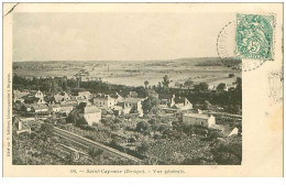 24.SAINT CAPRAISE.n°22608.VUE GENERALE.CORNE - Autres & Non Classés