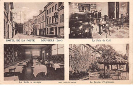 27 - LOUVIERS - SAN52565 - Hôtel De La Poste - Salle De Café - Salle à Manger - Jardin D'Agrément - Louviers
