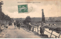 27 - BEAUMONT LE ROGER - SAN66693 - Route De Grosley - Beaumont-le-Roger