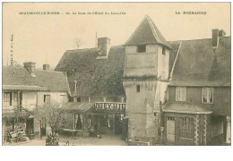 27 .n°38965.beaumont Le Roger.la Cour De L Hotel Du Lion D Or - Beaumont-le-Roger