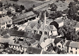 27 .n° 204370.fourges.vue Aérienne De L'église. Cpsm - 15 X 10.5 Cm. - Fourges