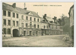 27.LYONS LA FORET.HOTEL DE LA LICORNE - Lyons-la-Forêt