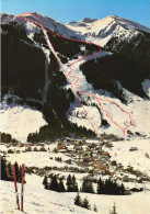 SAALBACH, ARCHITECTURE, MOUNTAIN, SKI RESORT, AUSTRIA, POSTCARD - Saalbach