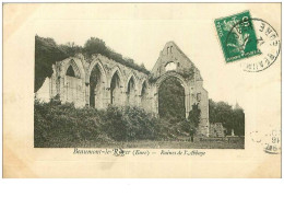 27.BEAUMONT LE ROGER.n°23863.RUINES DE L'ABBAYE - Beaumont-le-Roger