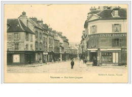 27.VERNON.RUE SAINT JACQUES.EPICERIE PARISIENNE.CONFISERIE - Vernon