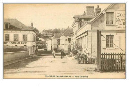 27.ST PIERRE DU VAUVRAY.RUE GRANDE.HOTELS - Otros & Sin Clasificación