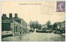 27.PACY-SUR-EURE.n°83.LA GARE.HOTEL CORBEAU - Pacy-sur-Eure