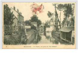 28.BONNEVAL.LES FOSSES, VUE PRISE DU PONT BILLAULT.DECHIRURE ET MANQUE - Bonneval