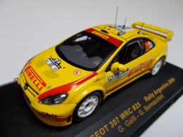 IXO Peugeot 307 WRC #25 Rallye D'Argentine 2006 Galli Bernacchini Echelle 1/43 En Boite Vitrine Et Surboite Carton - Ixo