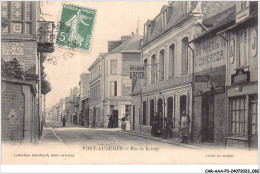 CAR-AAAP3-27-0193 - PONT-AUDEMER - Rue De Bernay - Commerces, Hotel - Pont Audemer