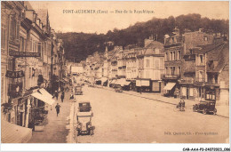 CAR-AAAP3-27-0195 - PONT-AUDEMER - Rue De La République - Commerces, Cafe - Pont Audemer