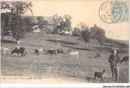 CAR-AAAP2-23-0131 - Auro Que Sé Vieux Y Garde Las Vachas - Agriculture - Sonstige & Ohne Zuordnung