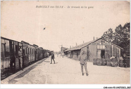 CAR-AAAP2-21-0123 - MARCILLY-SUR-TILLE - Le Transit De La Gare - Train - Autres & Non Classés