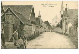 28.MIGNIERES.n°6630.RUE PRINCIPALE - Autres & Non Classés