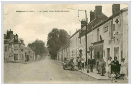 28.MARBOUE.LA GRANDE ROUTE PARIS-BORDEAUX.CAFE EPICERIE.BUVETTE.POMPE A ESSENCE - Autres & Non Classés