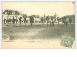 28.CHATEAUDUN.LA PLACE DU 18 OCTOBRE - Chateaudun